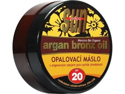 Sun Vital opalovací máslo s BIO arganovým olejem SPF 20