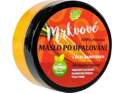 Vivaco 100% přírodní máslo po opalování s mrkvovým extraktem