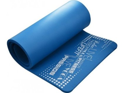 LifeFit Yoga Mat Exkluziv Plus, 180x60x1,5cm, modrá podložka