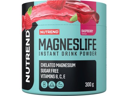 Nutrend MAGNESLIFE INSTANT DRINK POWDER 300 g, malina