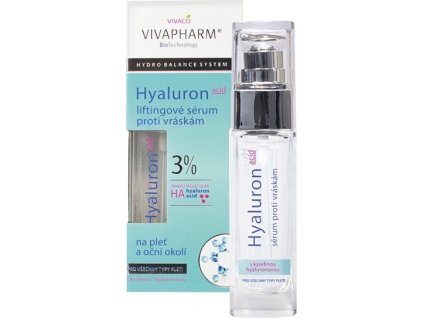 Vivapharm Pleťové sérum s kyselinou hyaluronovou 30ml