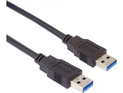 Kabel USB 3.0 Super-speed 5Gbps A-A propojovací 9pin 1m