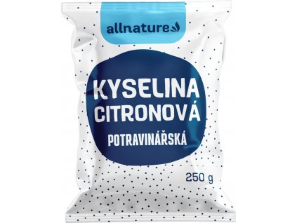 Allnature Kyselina citronová 250 g