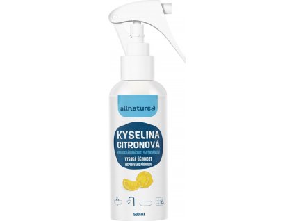 Allnature Kyselina citronová ve spreji 0,5 l