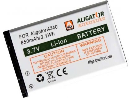 ALIGATOR baterie A340/A310/A311/A320/V600 Li-Ion 850 mAh
