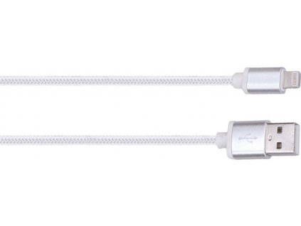 Solight lightning kabel, USB 2.0 A konektor - Lightning konektor, blistr, 2m