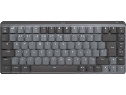 Logitech MX Mechanical Mini, US, Hmatové tiché spínače, černá/grafitová