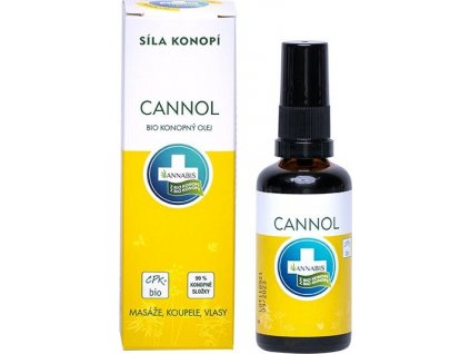 CANNOL BIO Konopný olej pro celé tělo 50ml