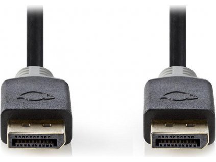 NEDIS DisplayPort 1.4 kabel/ DisplayPort zástrčka – DisplayPort zástrčka/ 8K/ antracitový/ box/ 2m
