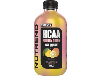 Nutrend BCAA ENERGY 330 ml, yuzu+meruňka