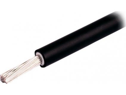 GOOWEI Energy kabel pro zapojení solárních panelů měděný 1x 4mm2, černý