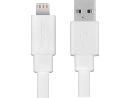 AVACOM MFI-120K kabel USB - Lightning, MFi certifikace, 120cm, bílá