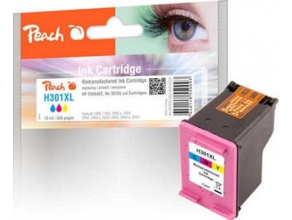 Peach H301XL barevná kompatibilní s CH564EE, No. 301XL