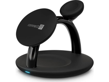 connect it multicharge 3 v 1 magsafe wireless fast charge bezdratova nabijecka cerna ien520257