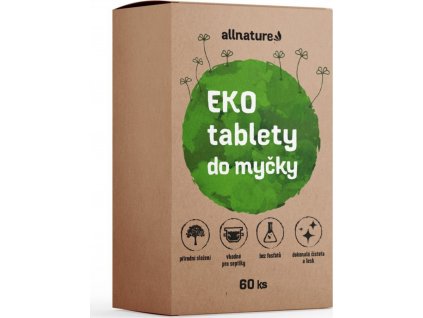 Allnature EKO tablety do myčky 60ks