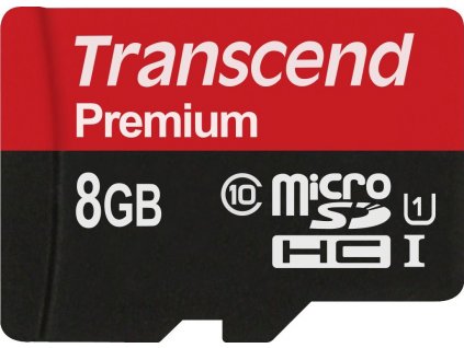 Transcend microSDHC 8GB Class10 UHS-I Premium