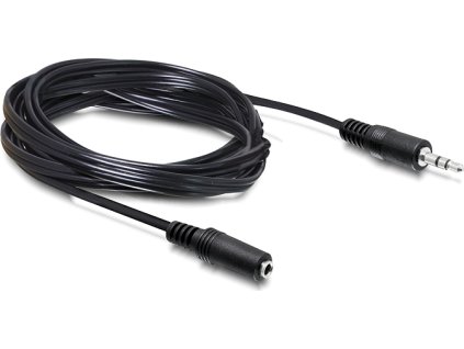 Delock Audio kabel 3,5mm stereo jack samec/samice, 5m (84237)