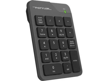 a4tech bezdratova numericka klavesnice fstyler usb nano seda ien508732