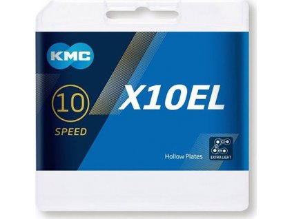 KMC X10 EL - 10 rychlostí - spojka - 114 článků