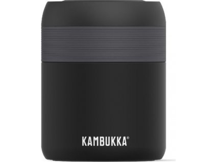 Kambukka Termonádoba Bora Matte Black, 600 ml