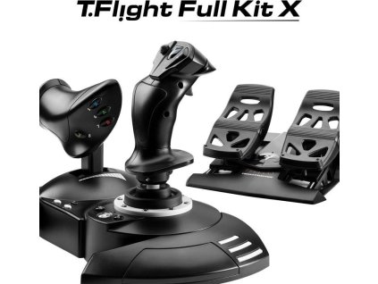 Thrustmaster T.Flight Full Kit X, pedálová sada TFRP RUDDER + Joystick Hotas pro Xbox Series X/S a PC