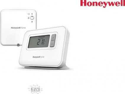 Honeywell Home T3R, Bezdrátový programovatelný termostat, 7denní program