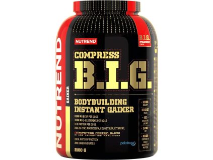 Nutrend COMPRESS B.I.G. 2100 g, jahoda