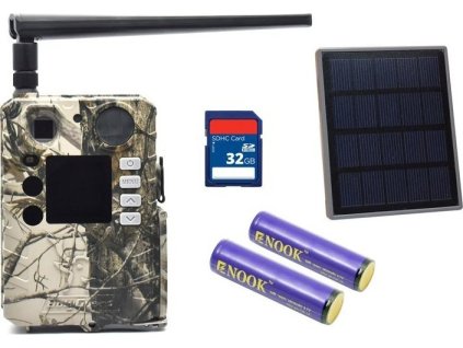 Fotopast Bolyguard BG310-M + solární panel, 32GB SD a 2x baterie ZDARMA