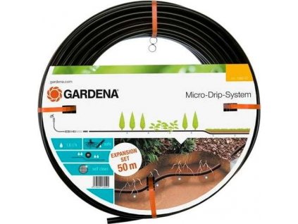 Gardena 1395-20 Micro-Drip-System rozšíření – kapková závlaha pro rostliny v řádcích, podzemní kapací hadice 13,7 mm