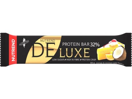 Nutrend DELUXE 60g, pomerančovo-kokosový koláč