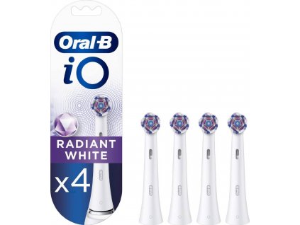 Oral-B iO Radiant White Náhradní hlavice, 4 ks
