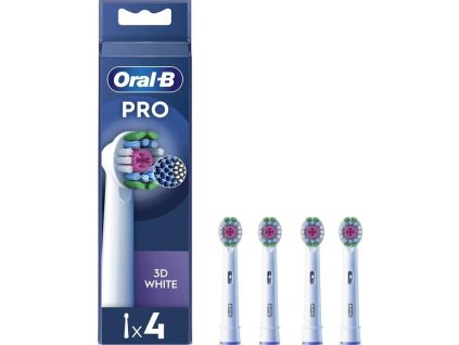oral b eb 18 4 pro 3d white nahradni hlavice 4 ks ien520790