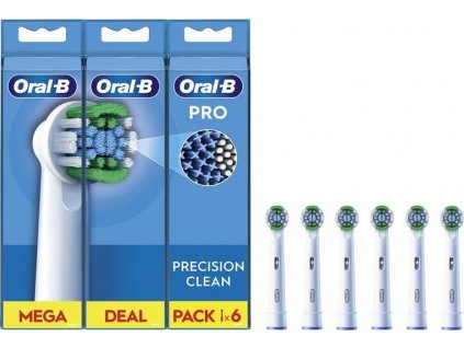 Oral-B EB 20-4 PRO Precision Clean Náhradní hlavice, 6 ks