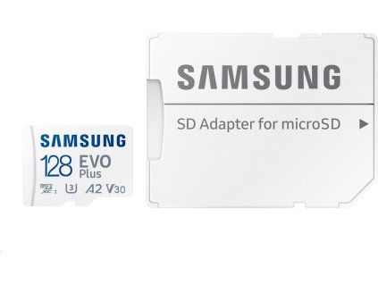Samsung microSDXC 128GB EVO Plus + SD adaptér