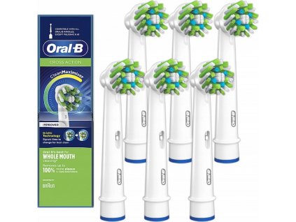 Oral-B EB 50-4 PRO Cross Action Náhradní hlavice, 6 ks