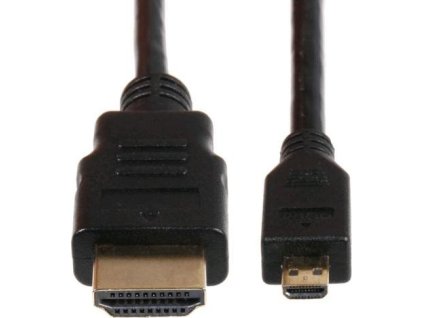 Joy-It propojovací kabel Micro HDMI (M) na HDMI (M), 1,8m