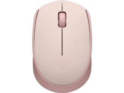 Logitech Wireless Mouse M171, růžová