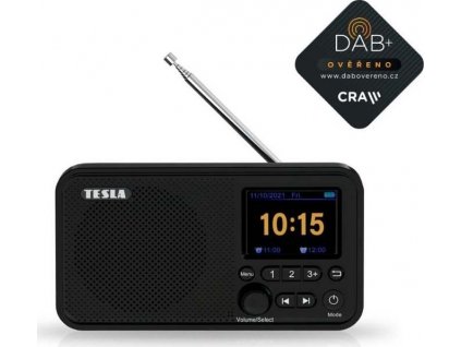 TESLA Sound DAB75 - rádio s DAB+ certifikací