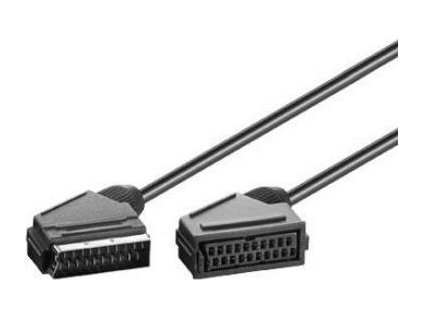 Kabel SCART-SCART 2m M/F prodlužka