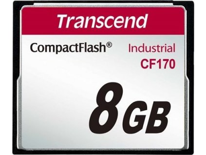 Transcend Compact Flash 8GB 170x Industrial (TS8GCF170)
