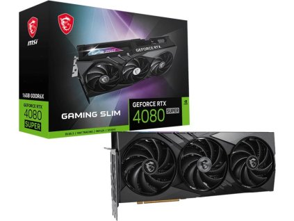 MSI GeForce RTX 4080 SUPER 16G GAMING X SLIM