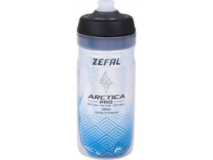 Zefal lahev Arctica Pro 55 new stříbrná- modrá