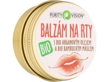 Purity Vision Bio balzám na rty 12 ml