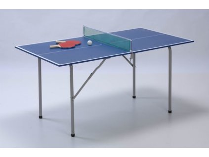 GARLANDO stůl na stolní tenis JUNIOR, modrý, deska 136 x 75 cm, vnitřní použití