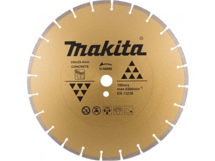Makita D-56998 diamantový kotouč 350x25,4x7,5mm beton