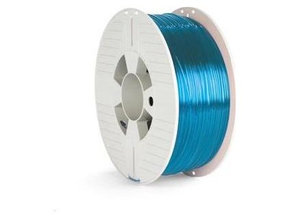 VERBATIM 3D Printer Filament PET-G 1.75mm ,327m, 1000g blue transparent