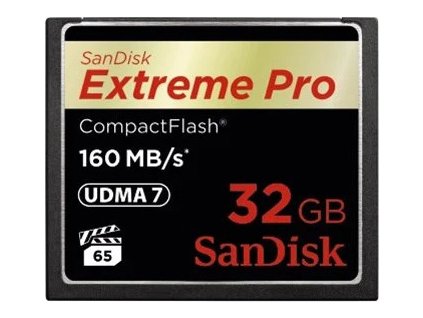 sandisk extreme pro compactflash 32gb 160mb s vpg 65 udma 7 ien189863