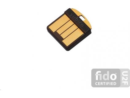 YubiKey 5 Nano - USB-A, klíč/token s vícefaktorovou autentizaci, podpora Smart Card (2FA)