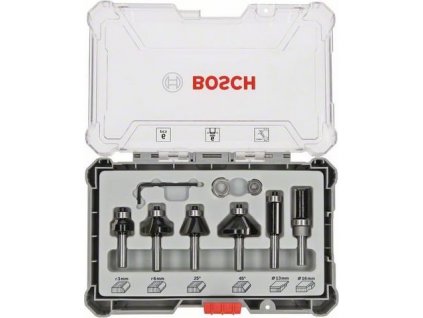 Bosch Sada fréz s 6mm vřetenem Trim&Edging, 6 ks (2.607.017.468)