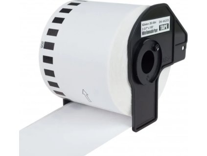 PRINTLINE kompatibilní páska s DYMO 18484, 19mm, 5.5m, černý tisk/bílý p., RHINO, polyes.